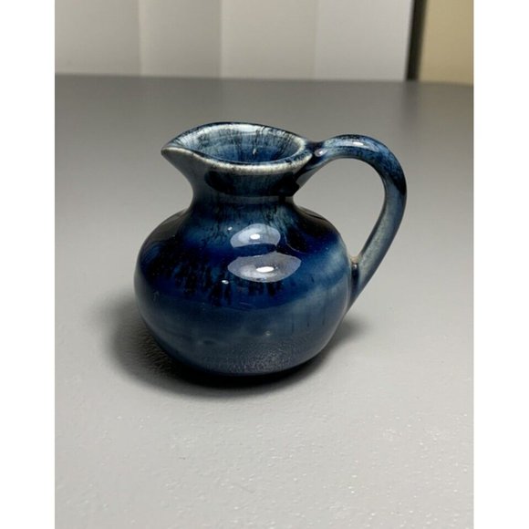 Ineke Canada British Columbia Miniature Signed Pottery Pitcher Jug Vase 2.25" - Picture 4 of 5